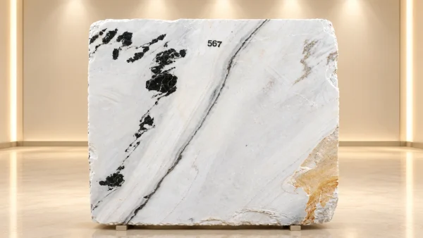 567 Marble Slab in a Luxury Gallery