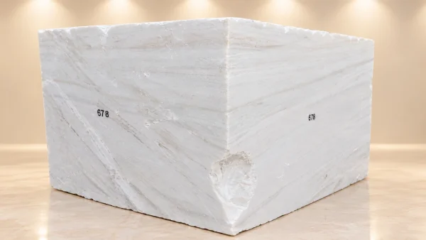 Marble Block 678 in Warm Showroom